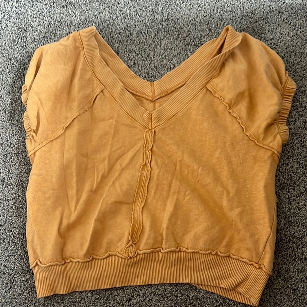 Anthro short sleeve shirt